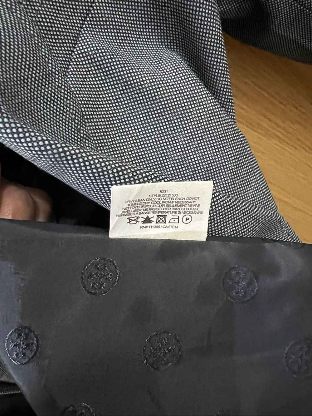 Tory Burch Tailored Blue Blazer size 4